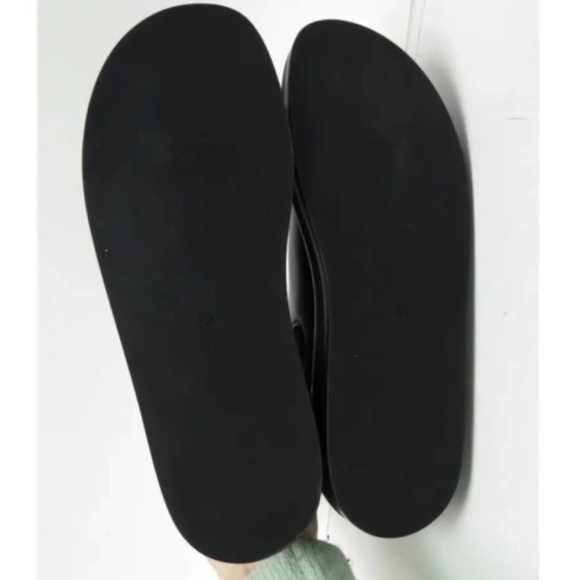 The Row Gaia Black Leather Ankle Boots - Picture 5 of 11